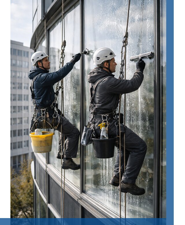 Мойка панорамных окон в Кушве от 359 р. заказать у ВЫСОТНИК-Кшв