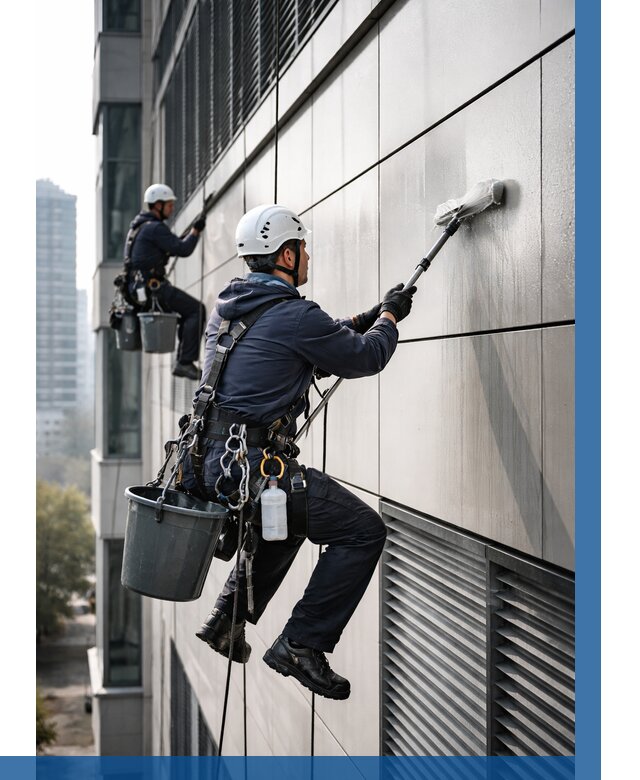 Мойка вентилируемого фасада в Кушве от 257 р. | ВЫСОТНИК-Кшв