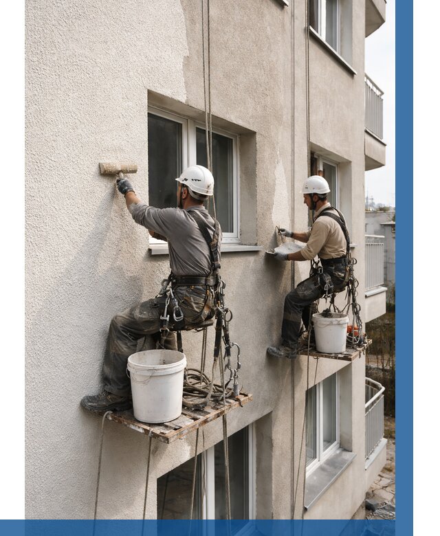 Нанесение короеда на фасад в Кушве от 462 р. | ВЫСОТНИК-Кшв