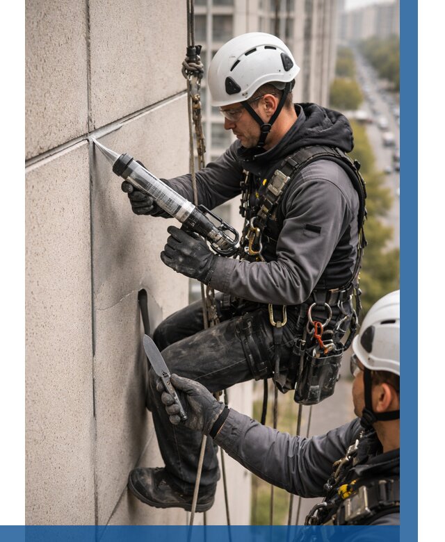 Первичная герметизация швов в Кушве от 616 р. | ВЫСОТНИК-Кшв