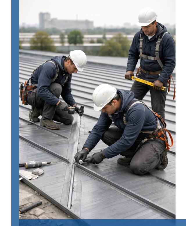 Ремонт фальцевой кровли в Кушве срочно и качественно