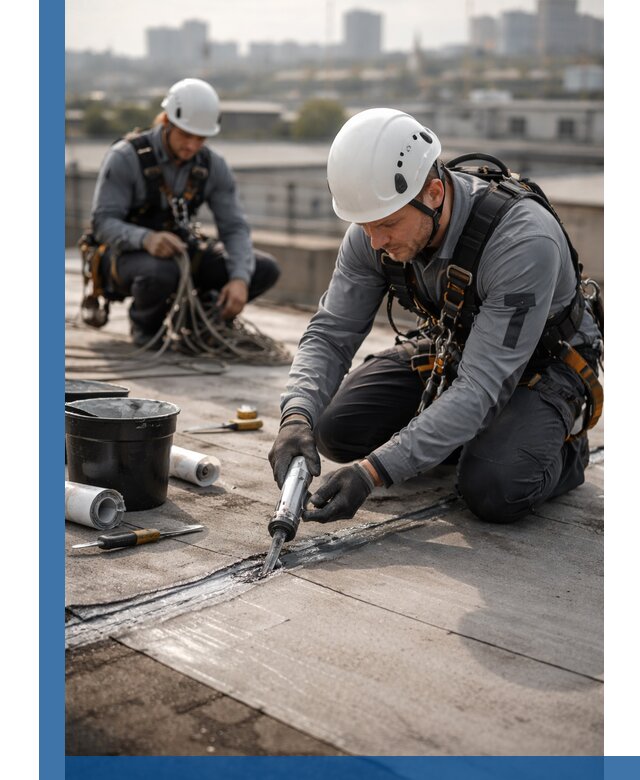 Аварийное и капитальное устранение протечек кровли в Кушве