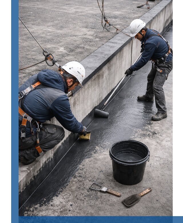 Гидроизоляция кровли жидкой резиной профессионально в Кушве