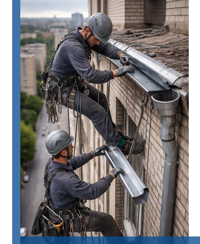 Ремонт водосточных желобов в Кушве, быстро и качественно