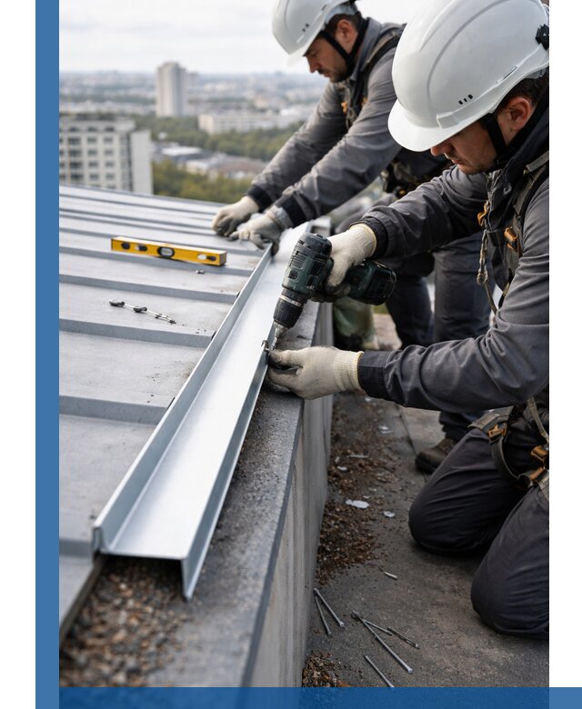 Монтаж капельника на кровле в Кушве с гарантией качества