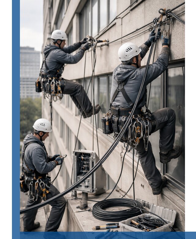 Прокладка оптоволоконного кабеля в Кушве под ключ с тестированием