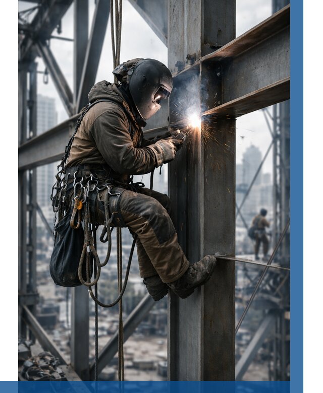 Высотные сварочные работы в Кушве от 3593 р. | ВЫСОТНИК-Кшв