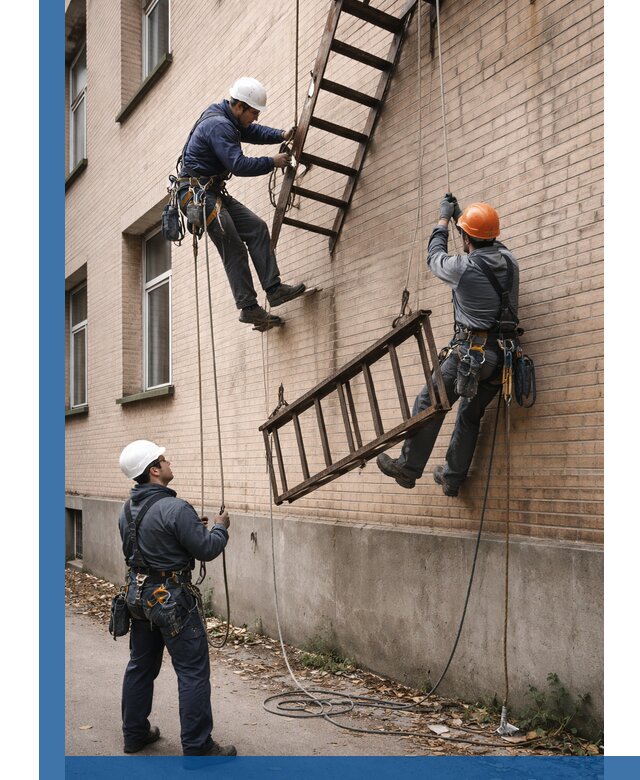 Демонтаж пожарной лестницы в Кушве быстро и безопасно