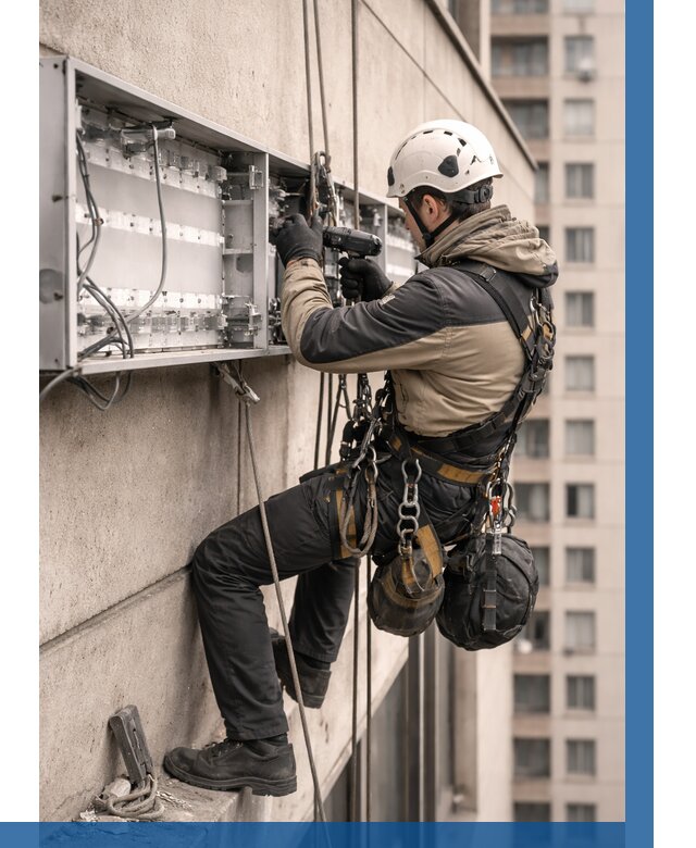 Ремонт вывески на высоте в Кушве от 4619 р. | ВЫСОТНИК-Кшв