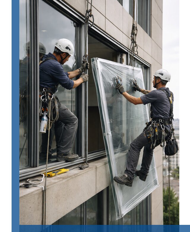 Профессиональная замена стекла в витраже в Кушве с гарантией