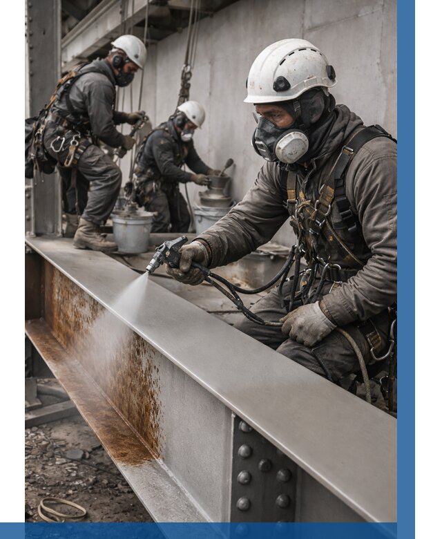 Антикоррозионная покраска металла в Кушве от 719 р. | ВЫСОТНИК-Кшв