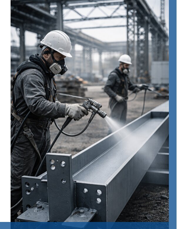 Антикорроз. обработка металлоконстр. в Кушве от 462 р. | ВЫСОТНИК-Кшв