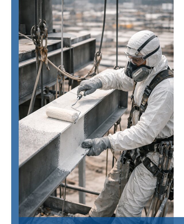 Профессиональная огнезащитная обработка металлоконструкций в Кушве