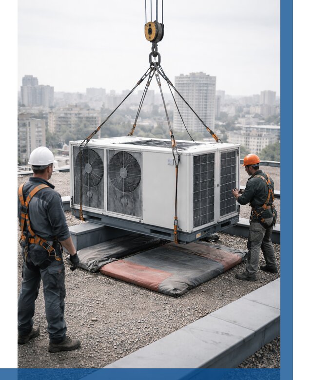 Подъем груза на крышу в Кушве от 5133 р. | ВЫСОТНИК-Кшв заказать