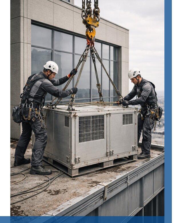 Такелажные работы на высоте в Кушве от 8212 р. | ВЫСОТНИК-Кшв