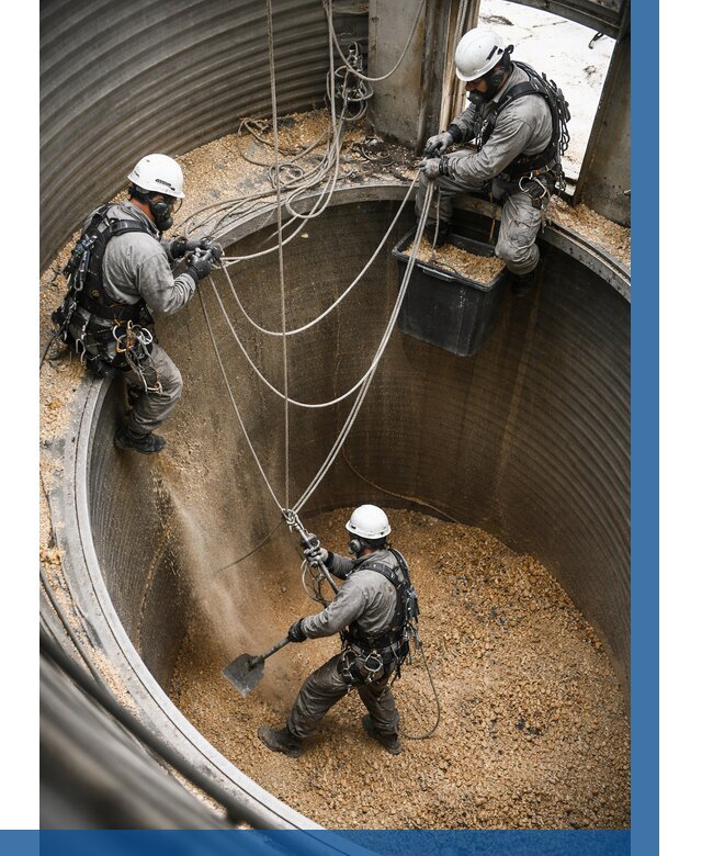 Чистка зерновых бункеров в Кушве от 12318 р. | ВЫСОТНИК-Кшв