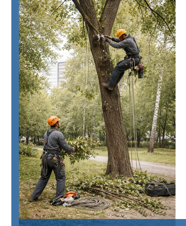 Санитарная обрезка деревьев в Кушве, профессионально и безопасно