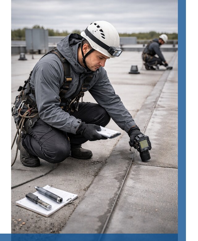 Обследование кровли на протечки в Кушве от 4619 р. | ВЫСОТНИК-Кшв