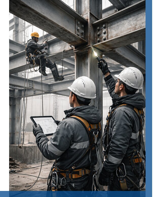 Обследование металлоконструкций в Кушве от 5646 р. | ВЫСОТНИК-Кшв