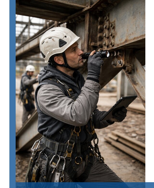 Обследование металлоконструкций и диагностика прочности в Кушве